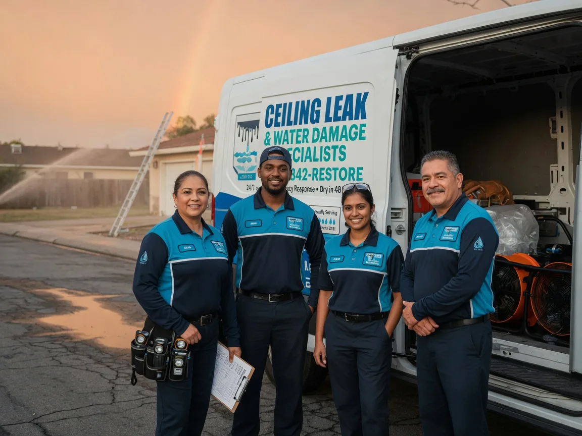 Ceiling Leak Cleanup company in Gladstone, NM